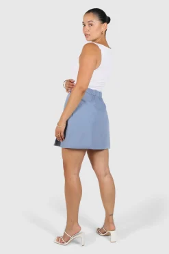 Fayt Skirts | ANA SKIRT POWDER BLUE