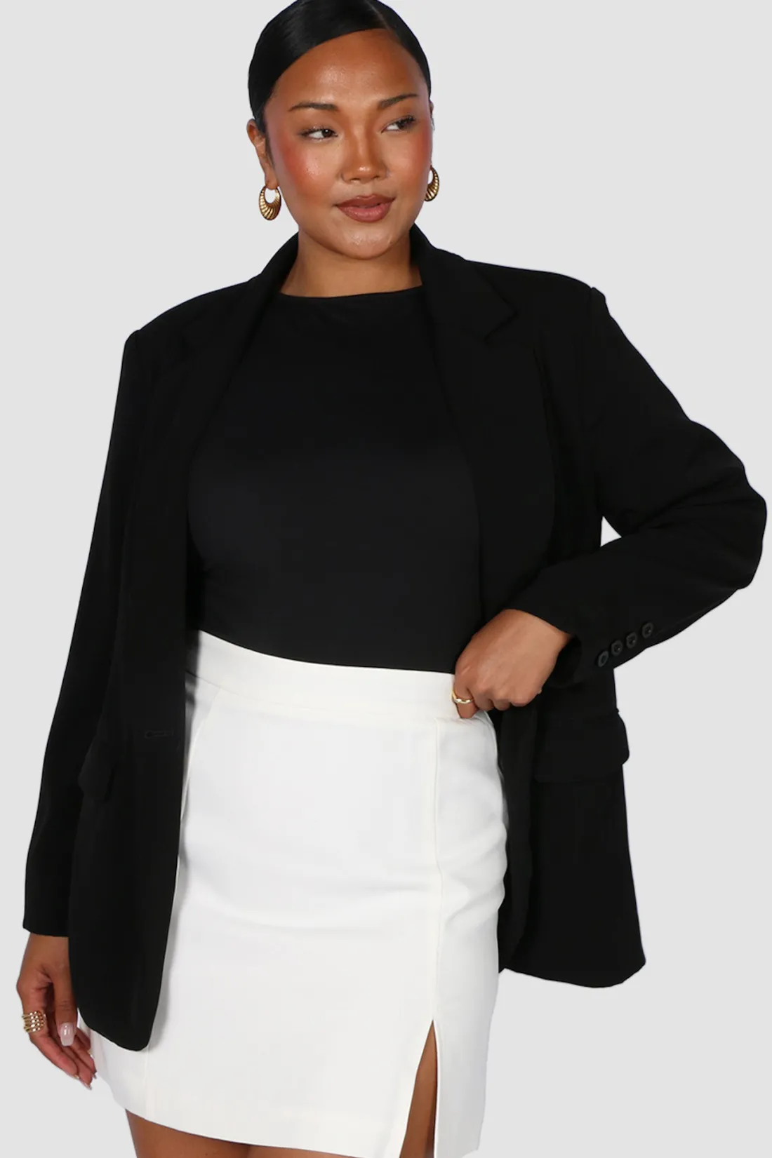 Fayt Skirts | ANA SKIRT WHITE