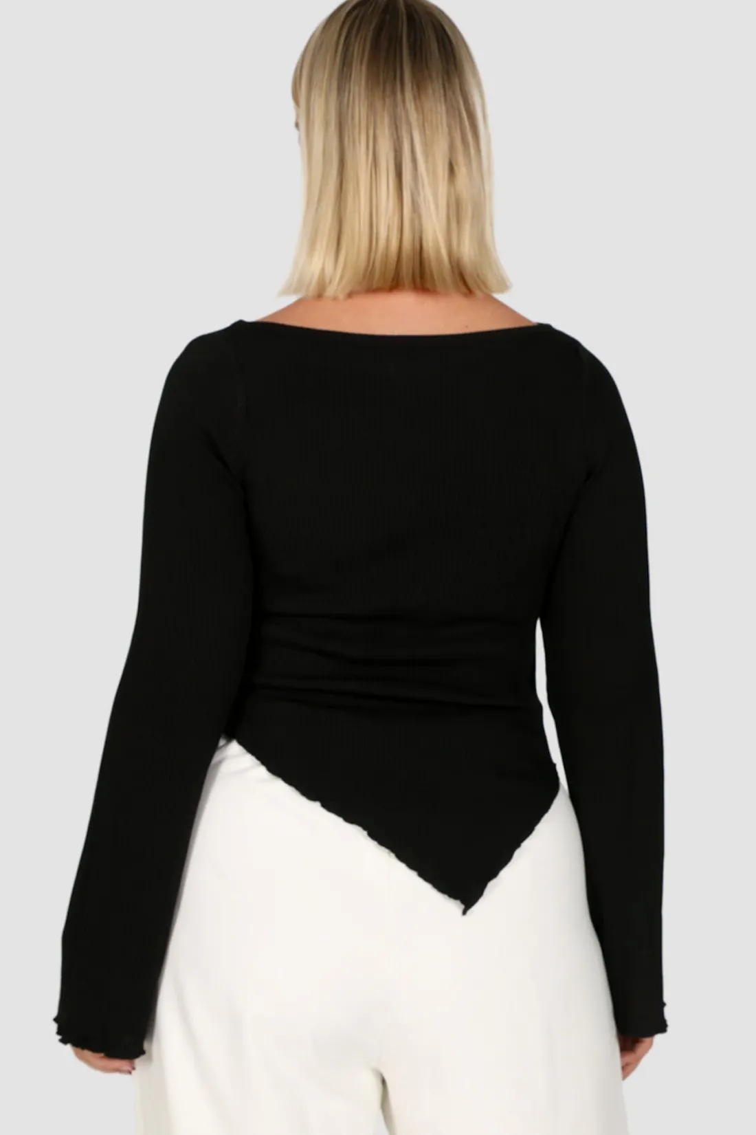 Fayt Tops | Jackets, Knits & Coats | ARBOR TOP BLACK