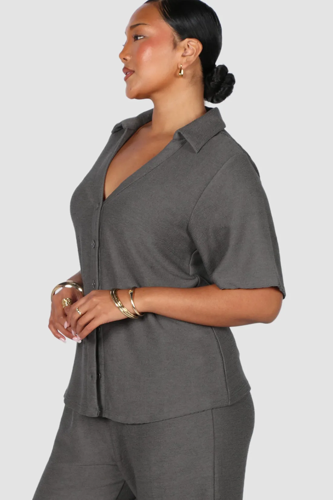 Fayt Tops | Sets | ARDEN SHIRT GREY