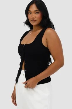 Fayt Tops | BECKER TOP BLACK
