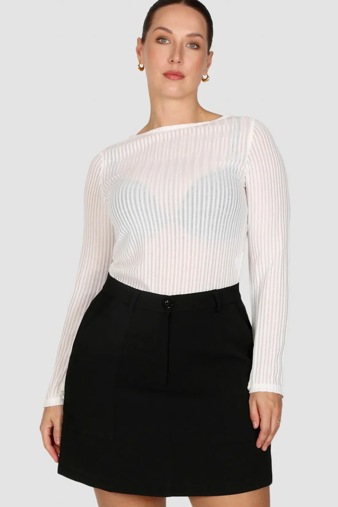 Fayt Skirts | BENNETT SKIRT BLACK