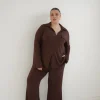 Fayt Tops | Sets | BUTTERY SLEEP TOP L/S ESPRESSO