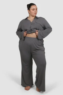 Fayt Tops | Sets | BUTTERY SLEEP TOP L/S GREY