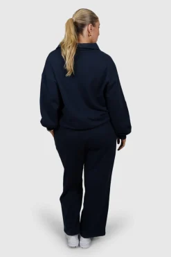 Fayt Tops | Sweaters & Knits | COLLAR CREW MIDNIGHT