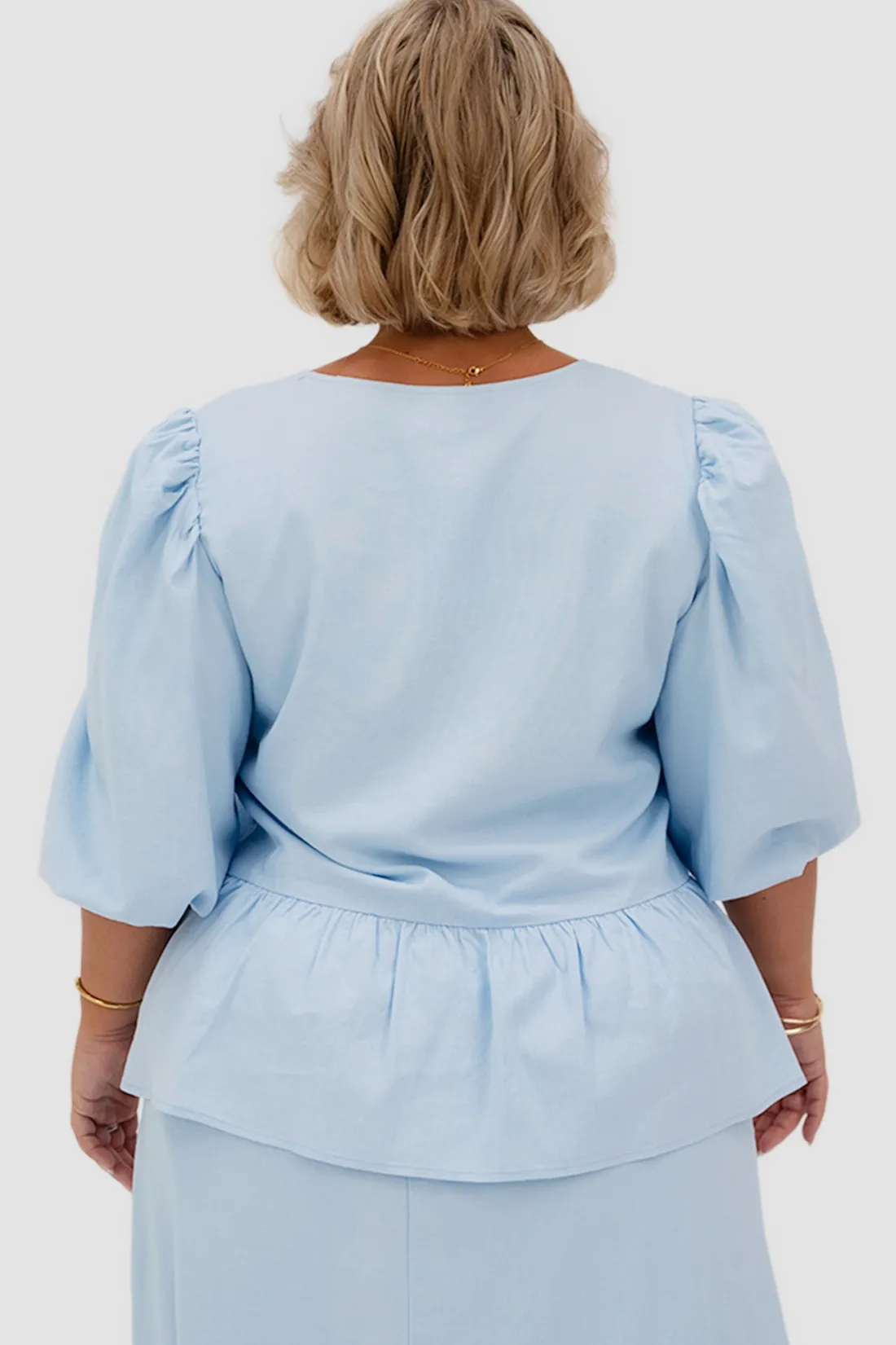Fayt Tops | FAWN TOP SOFT BLUE