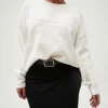 Fayt Tops | Sweaters & Knits | KNIT SWEATER WHITE