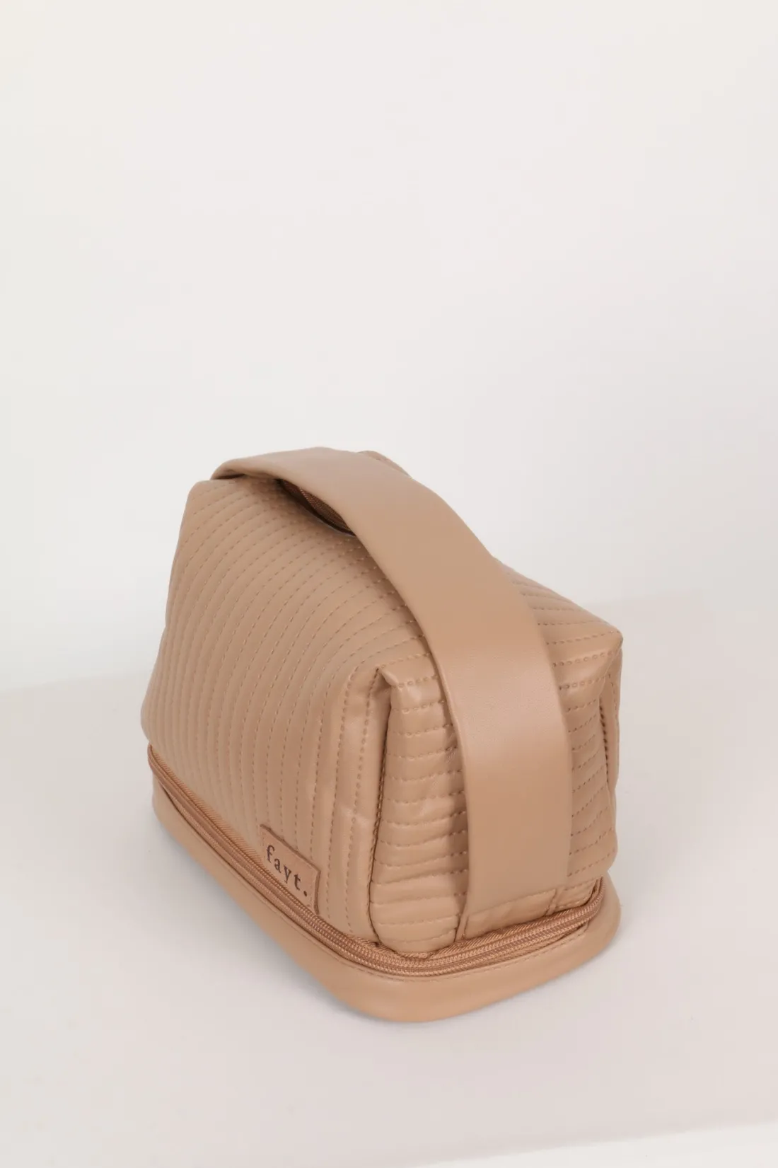 Fayt Accessories | MAKEUP BAG COFFEE