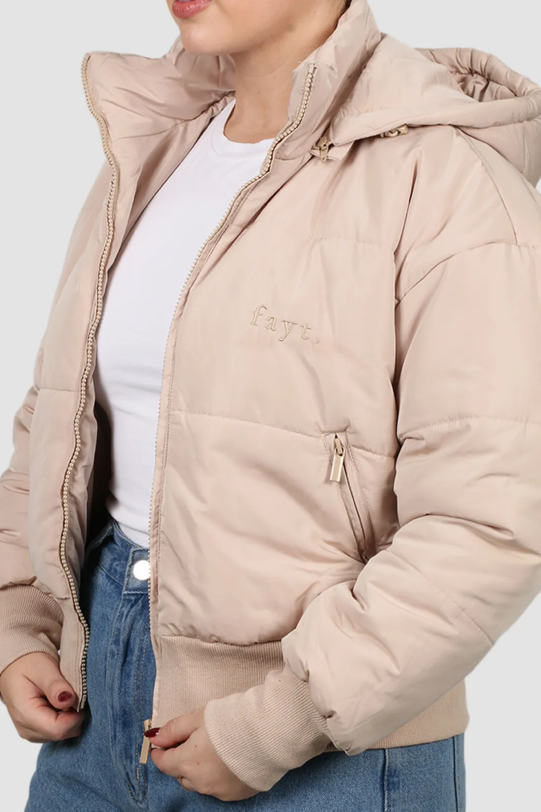 Fayt Activewear | Activewear | PUFFER JACKET NEUTRAL