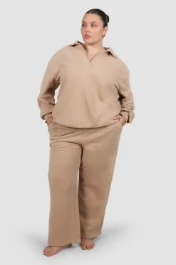 Fayt Sets | FLARE SWEATPANT NEUTRAL