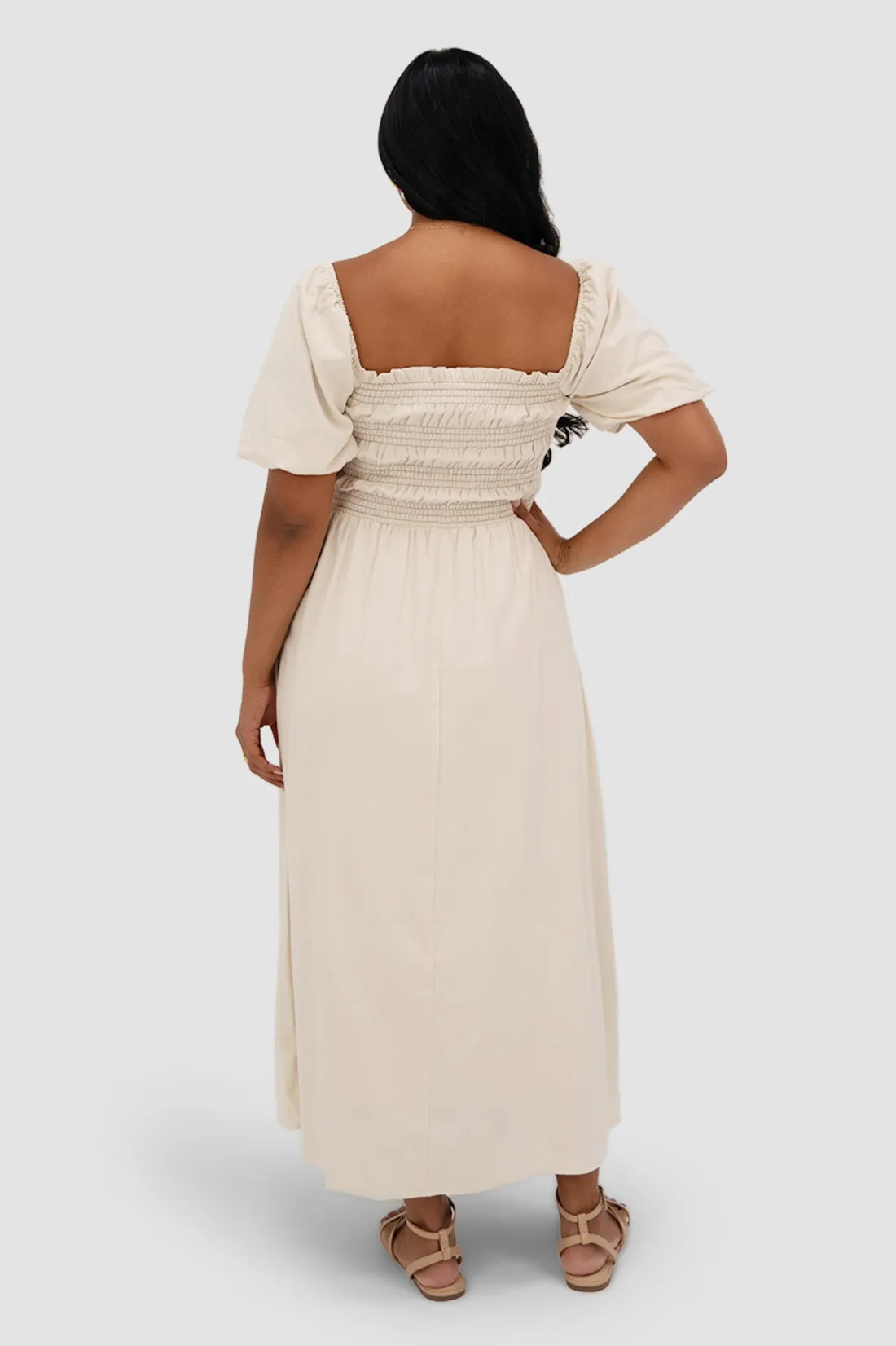 Fayt Dresses | Dresses | ISMAE MAXI DRESS NEUTRAL