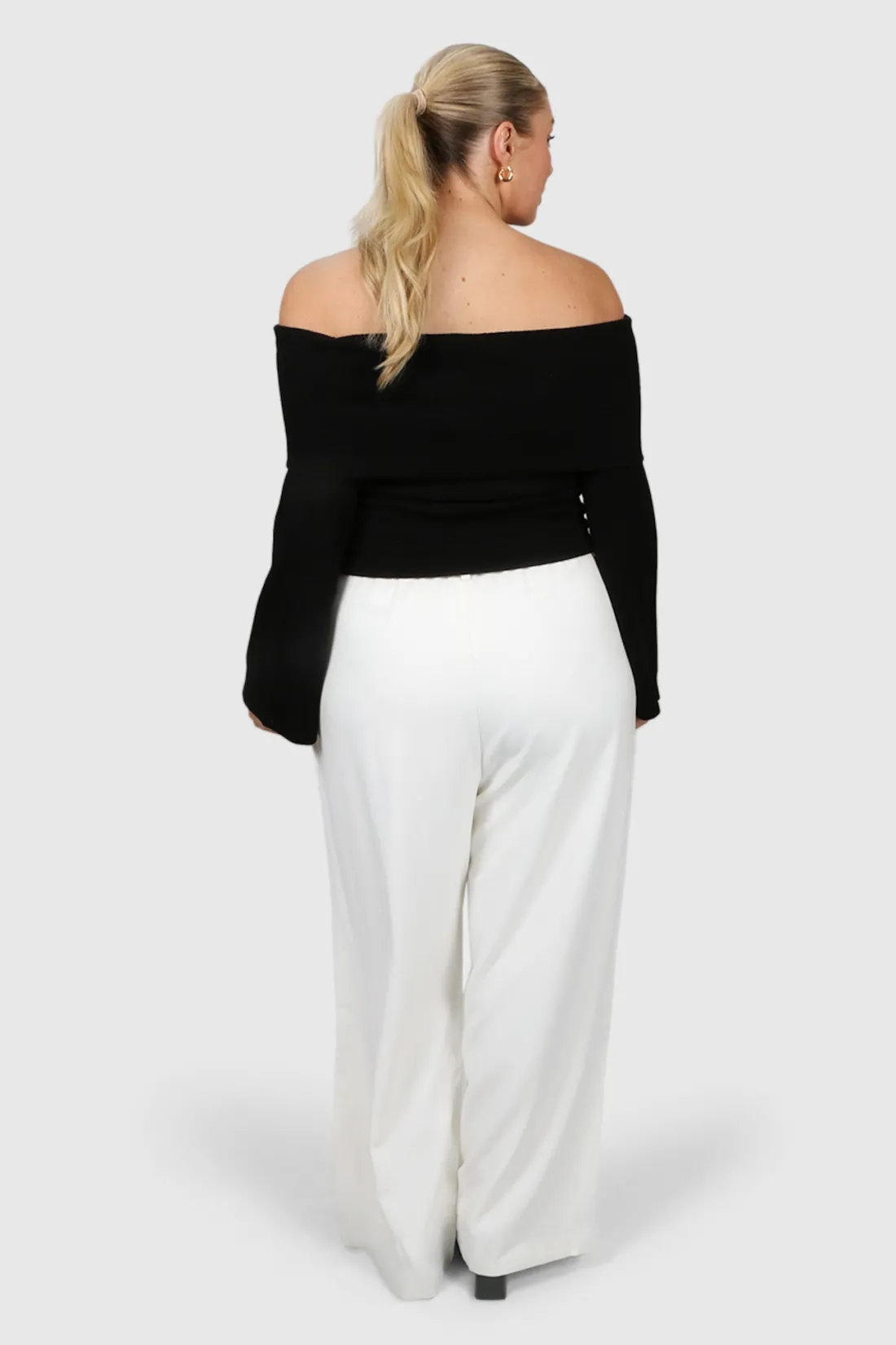 Fayt Tops | Jackets, Knits & Coats | KENDALL KNIT TOP BLACK
