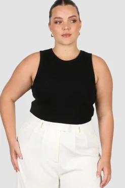 Fayt Tops | MALIBU TOP BLACK