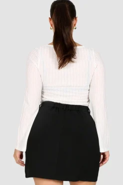 Fayt Tops | MARZA TOP WHITE