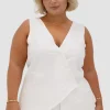 Fayt Tops | Sets | NIXIE TOP WHITE