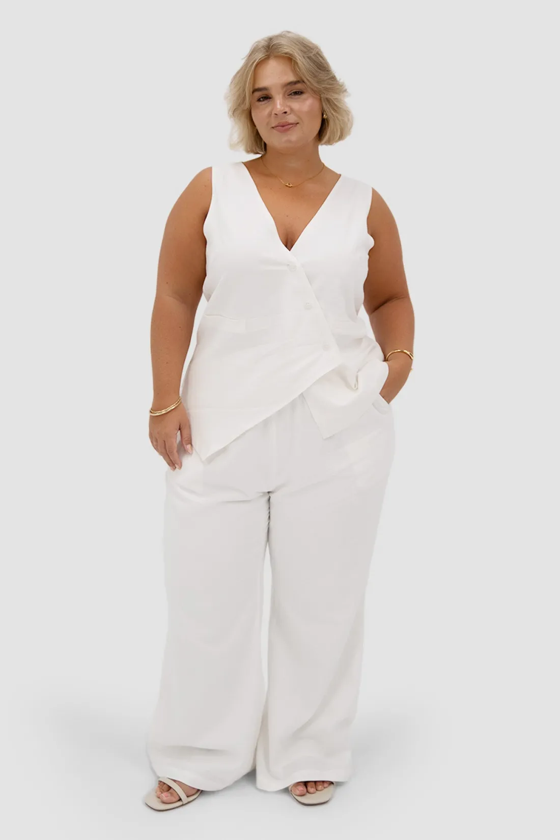 Fayt Tops | Sets | NIXIE TOP WHITE