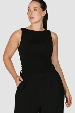 Fayt Tops | NOLA TOP BLACK