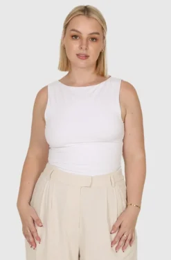 Fayt Tops | NOLA TOP WHITE