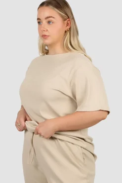 Fayt Tops | Sets | NOLYN RIB TEE VANILLA