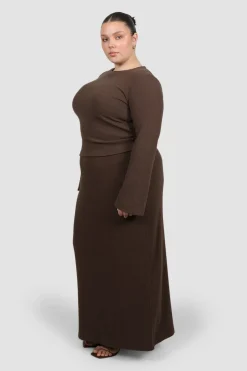 Fayt Skirts | Sets | PETRA SKIRT COCOA
