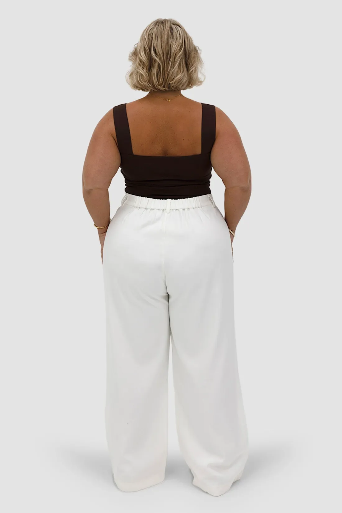 Fayt Tops | QUINN FULL LENGTH TOP CHOCOLATE