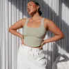 Fayt Tops | RATA DEEP CUP TOP SAGE