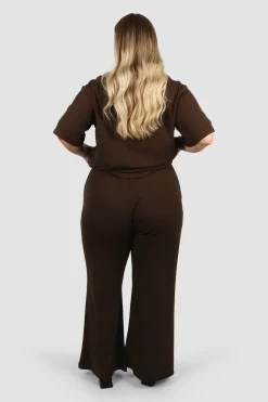 Fayt Sets | RAYLN RIB PANTS ESPRESSO