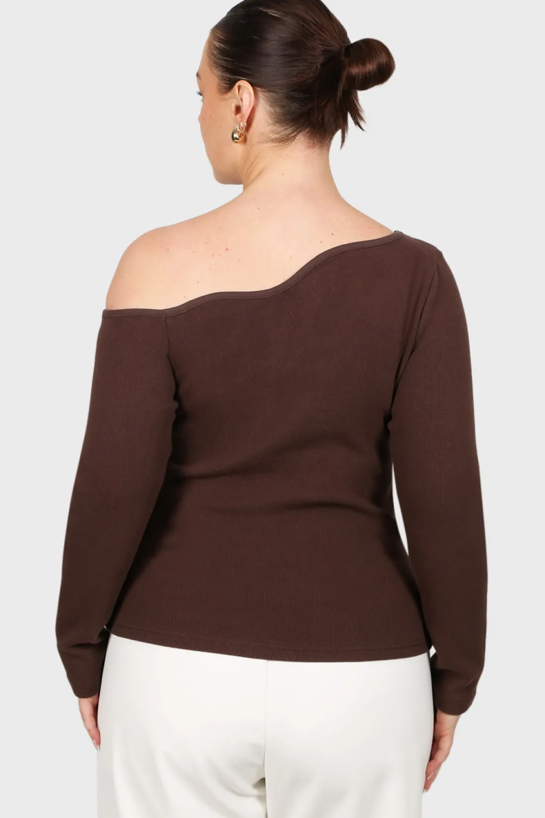 Fayt Tops | Jackets, Knits & Coats | RUMI RIB TOP ESPRESSO