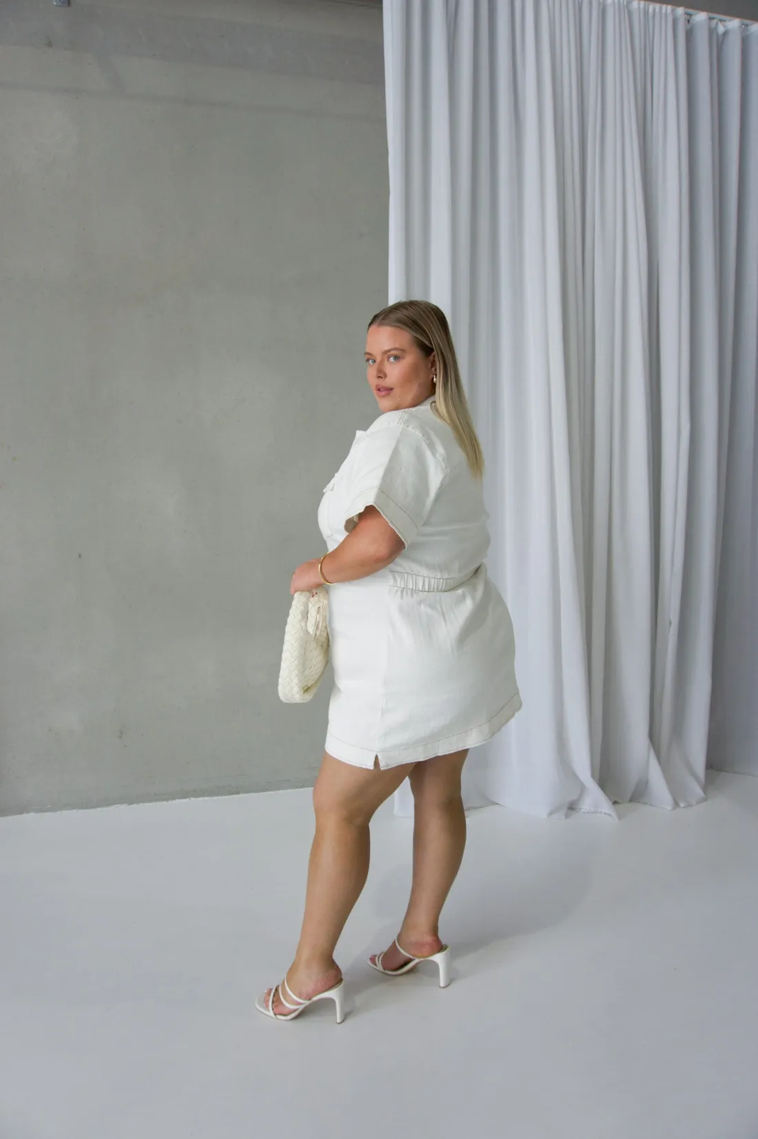 Fayt Denim | Jeans | SAVEIRA DENIM DRESS WHITE