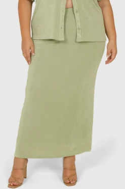 Fayt Skirts | SOLA SKIRT SOFT GREEN