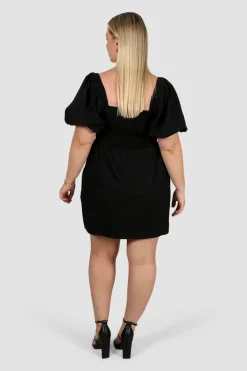 Fayt Dresses | Dresses | STELLA LINEN DRESS BLACK