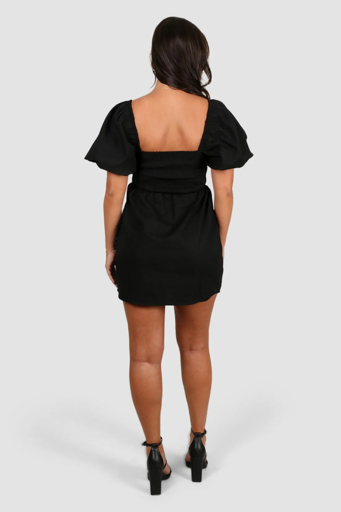 Fayt Dresses | Dresses | STELLA LINEN DRESS BLACK