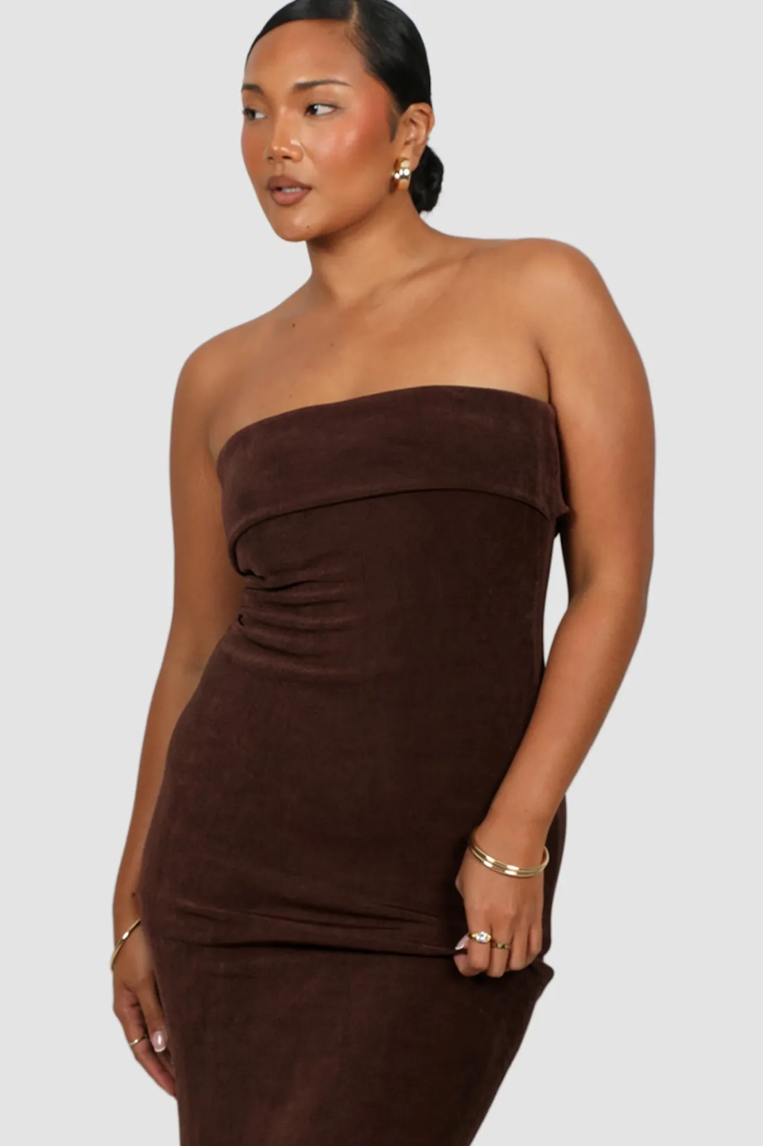 Fayt Dresses | Dresses | SURI MIDI DRESS ESPRESSO