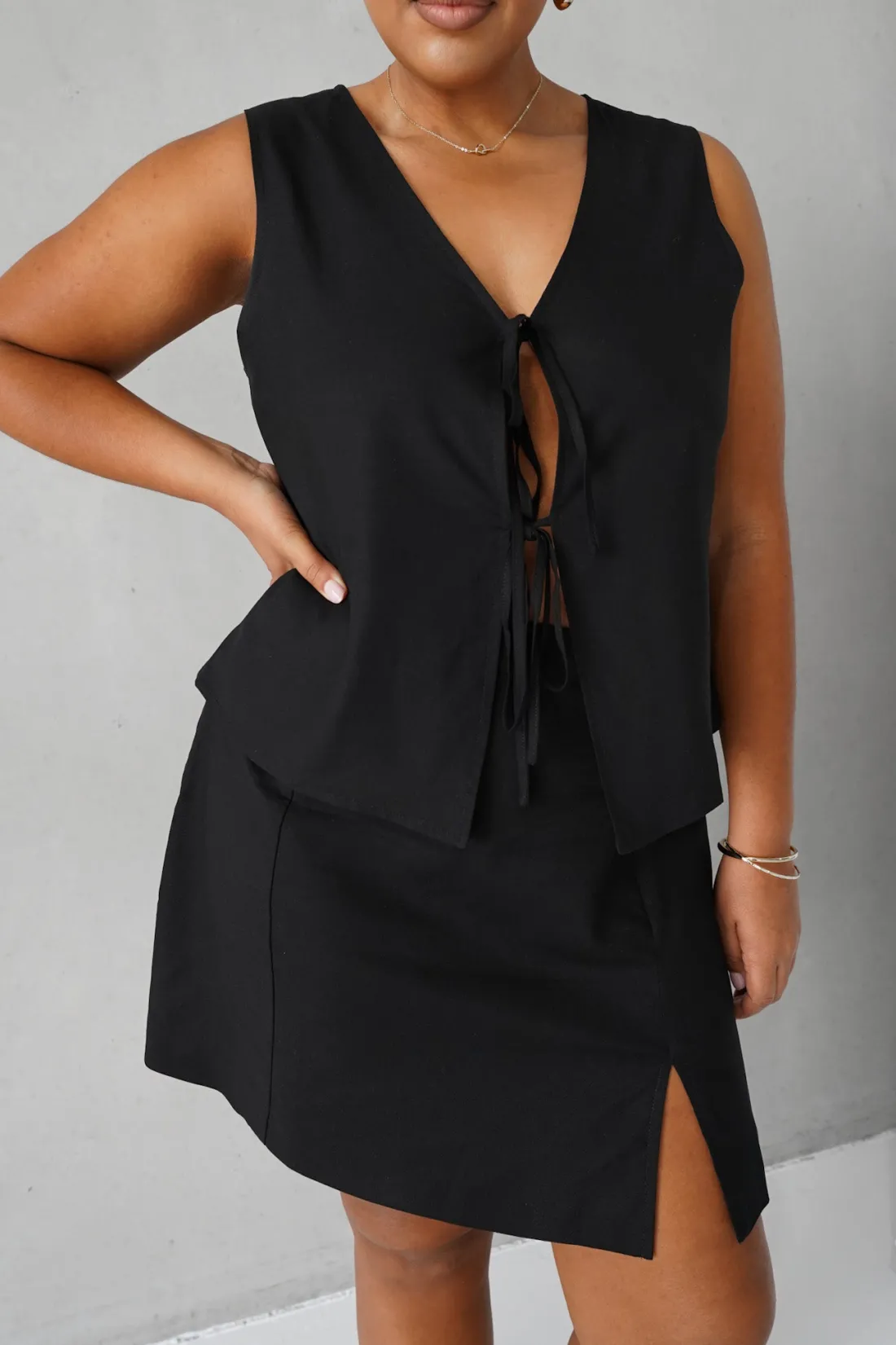 Fayt Tops | Sets | TORBIN TOP BLACK