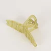 Fayt Accessories | TWIST CLIP OLIVE