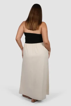 Fayt Dresses | Dresses | VELLA DRESS NEUTRAL/BLACK