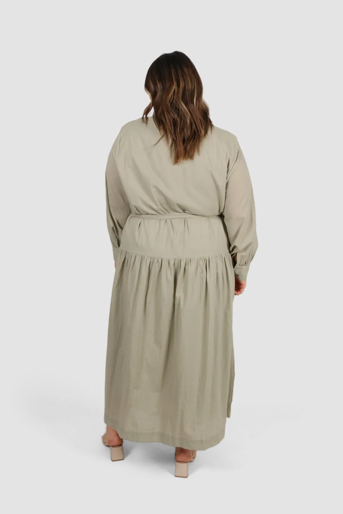 Fayt Dresses | Dresses | WISTERIA DRESS KHAKI