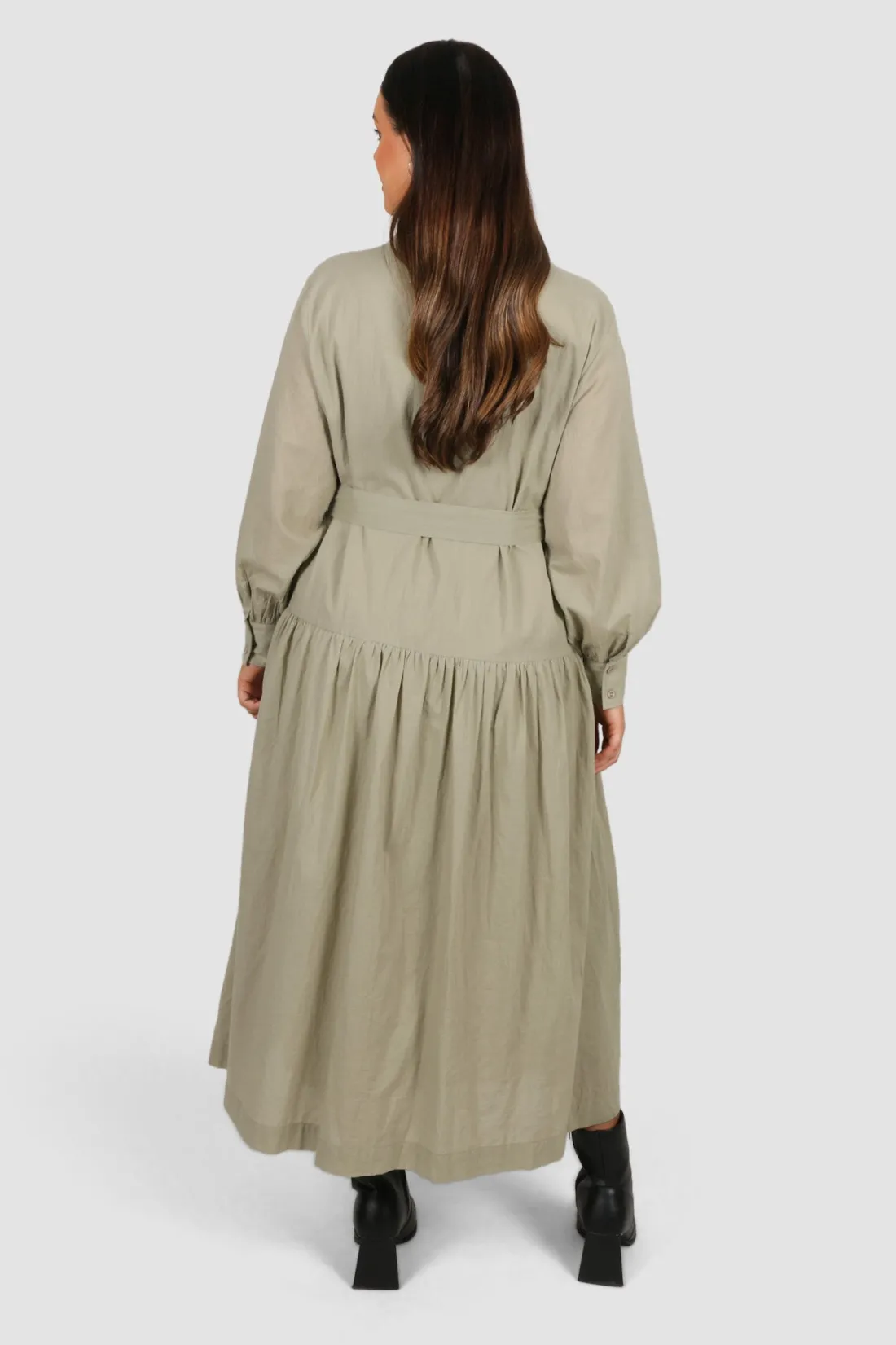Fayt Dresses | Dresses | WISTERIA DRESS KHAKI
