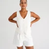 Fayt Shorts | WYATT SHORT WHITE