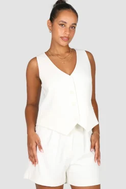 Fayt Shorts | WYATT SHORT WHITE