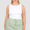 Fayt Skirts | ZOLA LINEN SKIRT SOFT GREEN