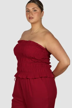 Fayt Tops | Sets | ZUBI TOP RED